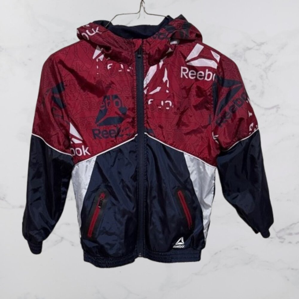 Kids Reebok Windbreaker/Rain jacket Size 6/7